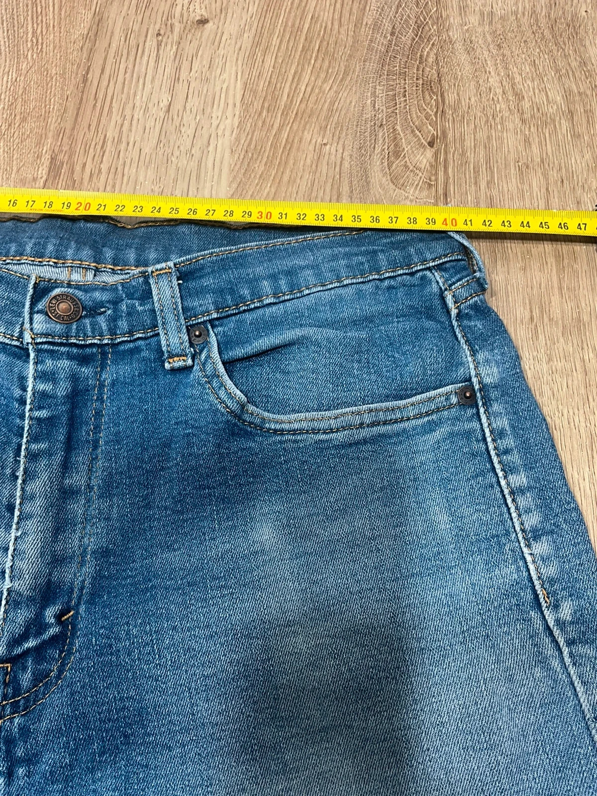 Jean Levi's Straight W34 L34 Vintage Bleu Délavé – photo 14